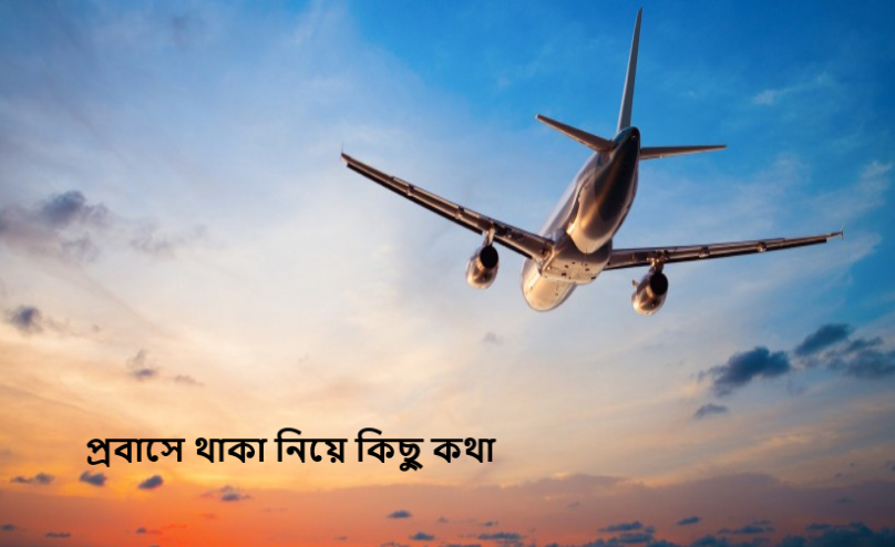 প্রবাসে থাকা নিয়ে কিছু কথা