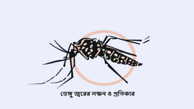 ডেঙ্গু জ্বরের লক্ষন ও প্রতিকার