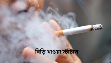 বিড়ি খাওয়া স্টাটাস