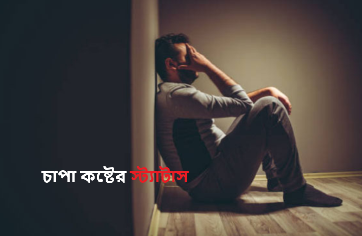 চাপা কষ্টের স্ট্যাটাস