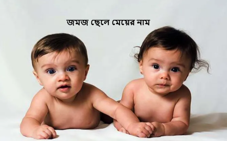 জমজ ছেলে মেয়ের নাম