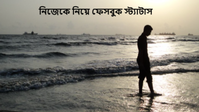 নিজেকে নিয়ে ফেসবুক স্ট্যাটাস