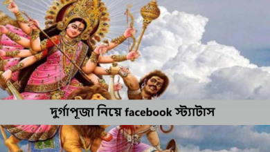 দুর্গাপূজা নিয়ে facebook স্ট্যাটাস