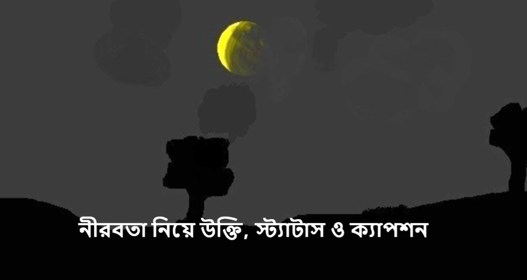 নীরবতা নিয়ে উক্তি