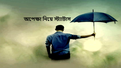 অপেক্ষা নিয়ে স্ট্যাটাস