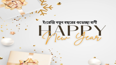 ইংরেজি নতুন বছরের শুভেচ্ছা বাণী