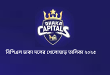 বিপিএল ঢাকা দলের খেলোয়াড় তালিকা ২০২৫