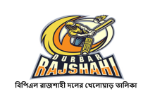 বিপিএল রাজশাহী দলের খেলোয়াড় তালিকা