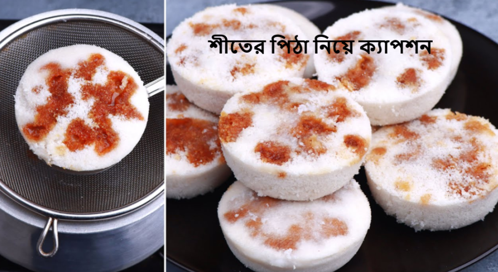 শীতের পিঠা নিয়ে ক্যাপশন