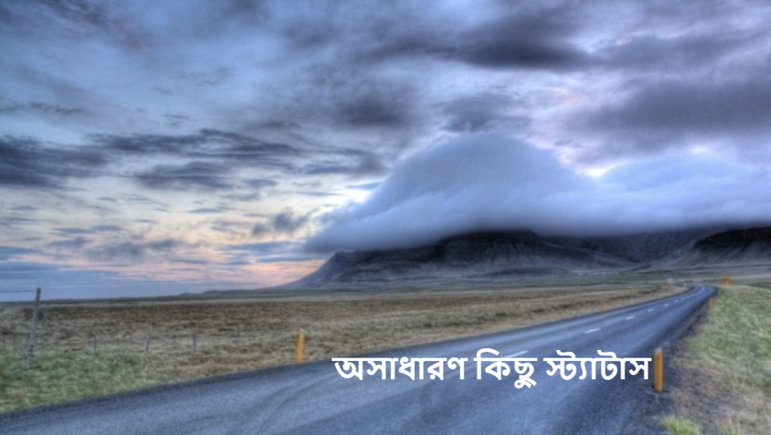অসাধারণ কিছু স্ট্যাটাস