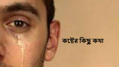 কষ্টের কিছু কথা
