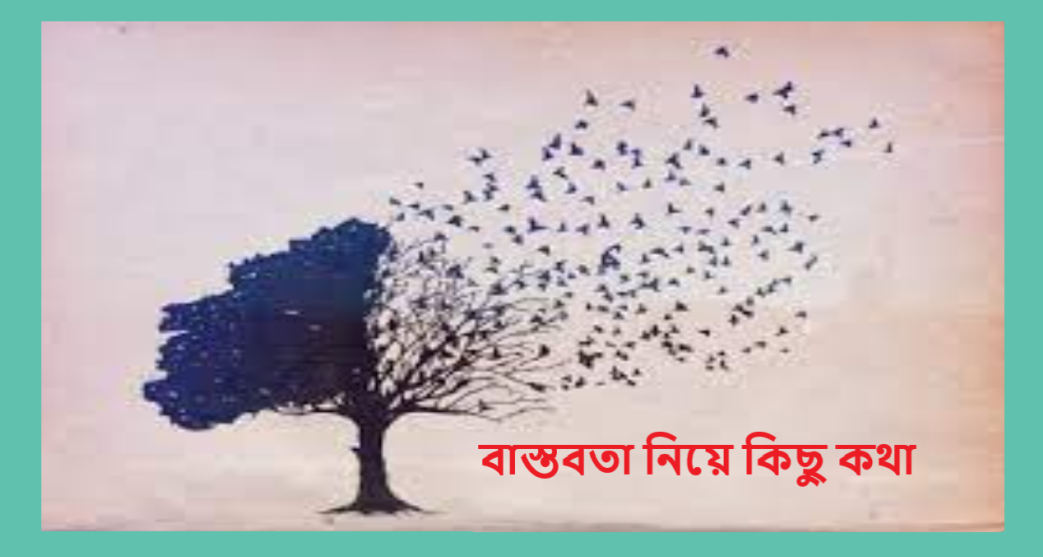 বাস্তবতা নিয়ে কিছু কথা