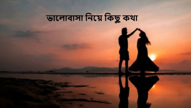 ভালোবাসা নিয়ে কিছু কথা