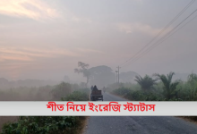 শীত নিয়ে ইংরেজি স্ট্যাটাস