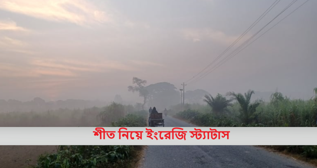 শীত নিয়ে ইংরেজি স্ট্যাটাস