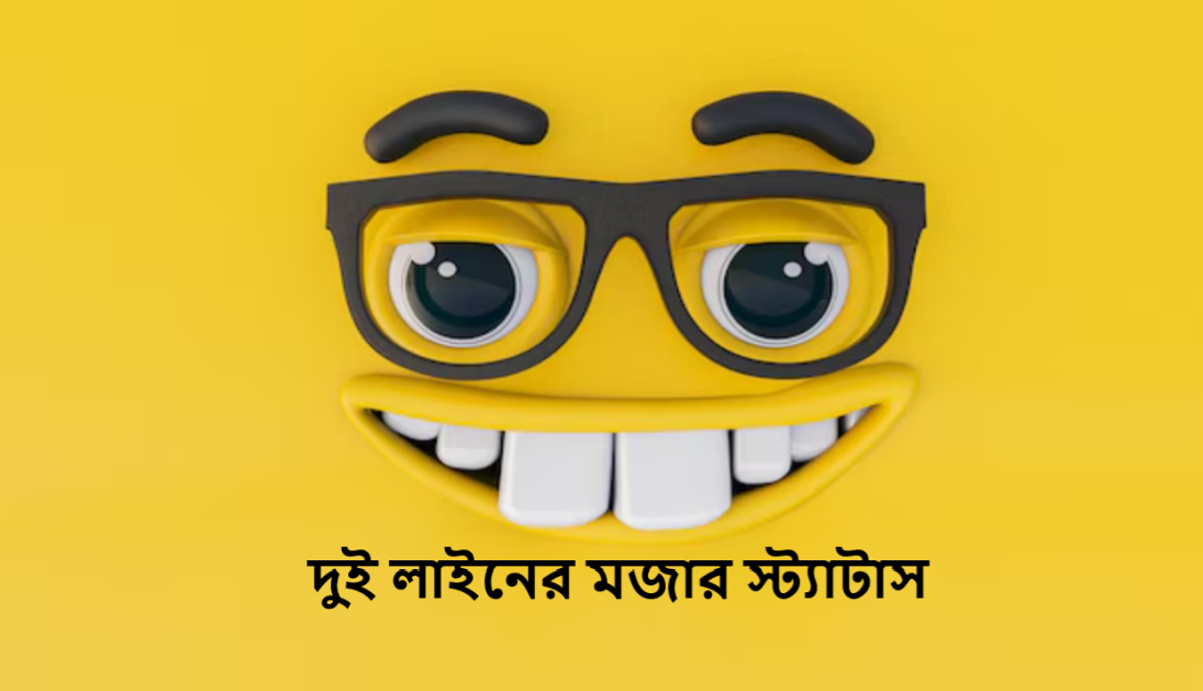 দুই লাইনের মজার স্ট্যাটাস