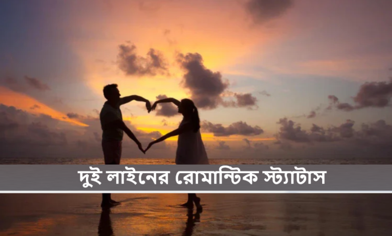 দুই লাইনের রোমান্টিক স্ট্যাটাস