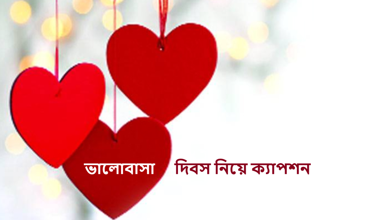 ভালোবাসা দিবস নিয়ে ক্যাপশন