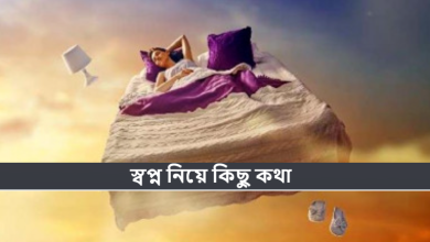 স্বপ্ন নিয়ে কিছু কথা
