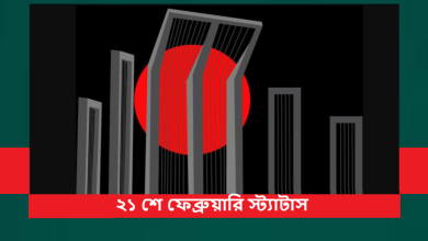 ২১ শে ফেব্রুয়ারি স্ট্যাটাস
