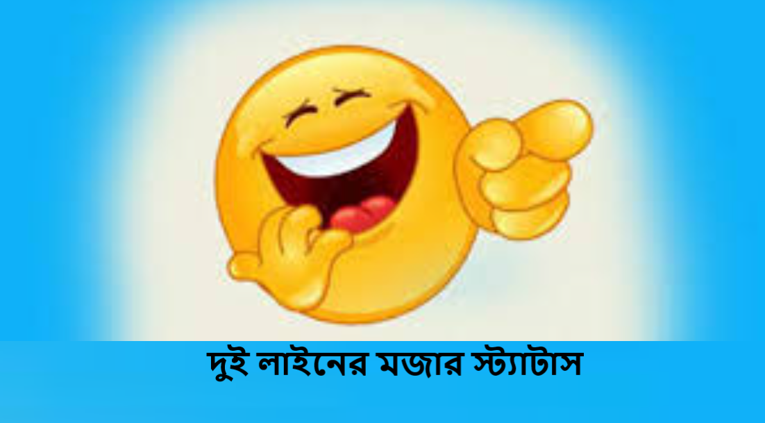 দুই লাইনের মজার স্ট্যাটাস