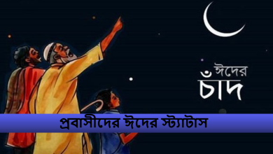 প্রবাসীদের ঈদের স্ট্যাটাস
