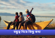 বন্ধুত্ব নিয়ে কিছু কথা