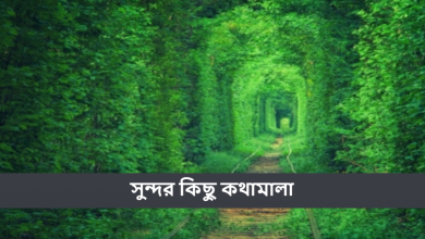 সুন্দর কিছু কথামালা