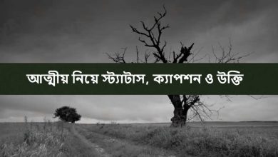 আত্মীয় নিয়ে স্ট্যাটাস, ক্যাপশন ও উক্তি