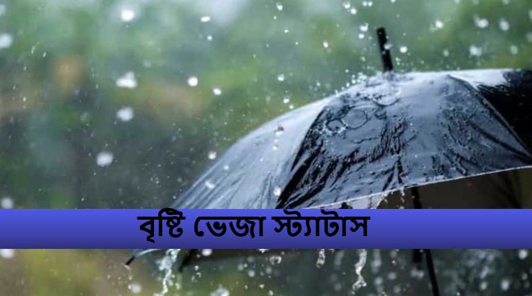 বৃষ্টি ভেজা স্ট্যাটাস