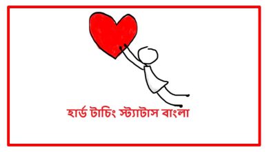 হার্ড টাচিং স্ট্যাটাস বাংলা