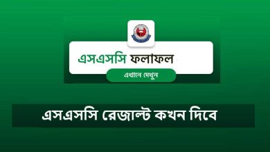 এসএসসি রেজাল্ট কখন দিবে