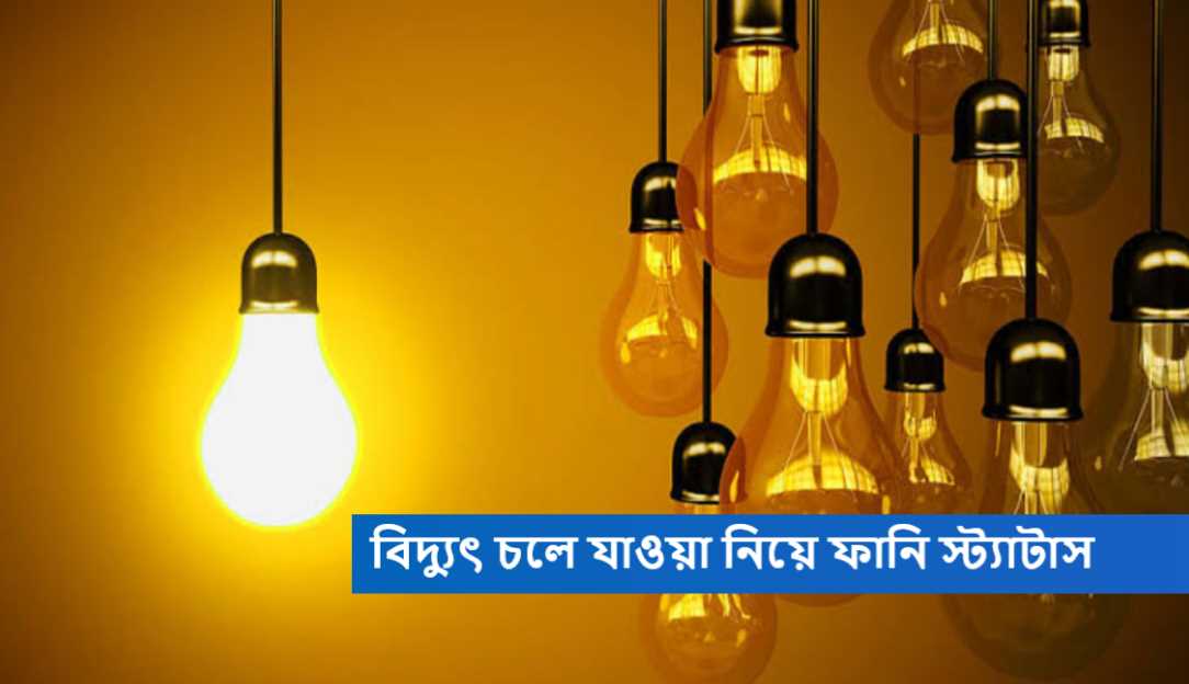 বিদ্যুৎ চলে যাওয়া নিয়ে ফানি স্ট্যাটাস