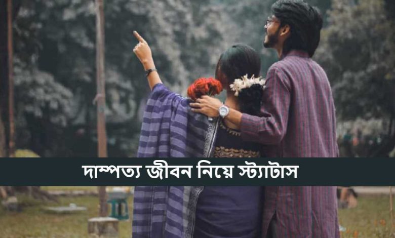 দাম্পত্য জীবন নিয়ে স্ট্যাটাস