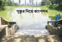 পুকুর নিয়ে ক্যাপশন