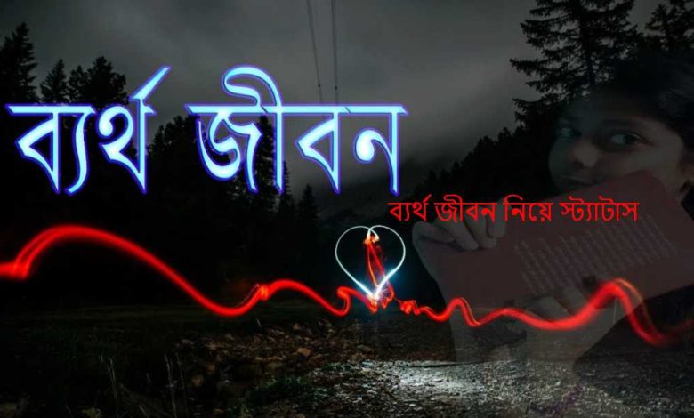 ব্যর্থ জীবন নিয়ে স্ট্যাটাস