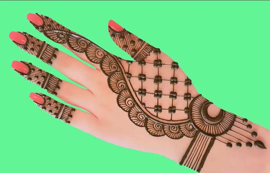 সহজ মেহেদি ডিজাইন ছবি