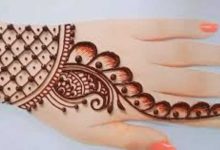 সহজ মেহেদি ডিজাইন ছবি