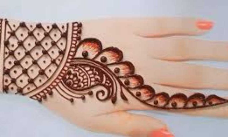 সহজ মেহেদি ডিজাইন ছবি