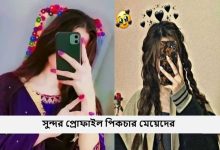 সুন্দর প্রোফাইল পিকচার মেয়েদের