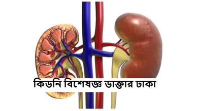 কিডনি বিশেষজ্ঞ ডাক্তার ঢাকা