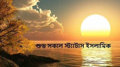 শুভ সকাল স্ট্যাটাস ইসলামিক