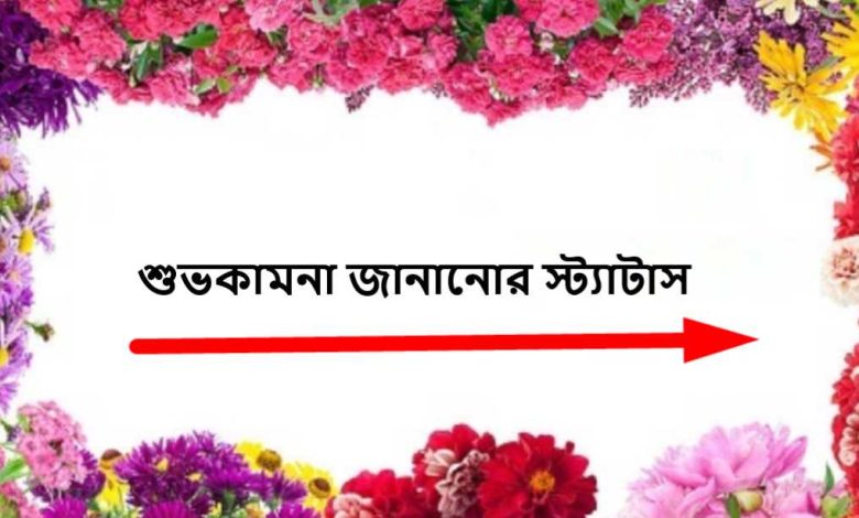 শুভকামনা জানানোর স্ট্যাটাস