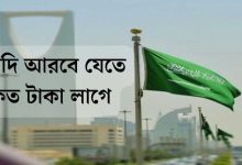 সৌদি আরব যেতে কত টাকা লাগে