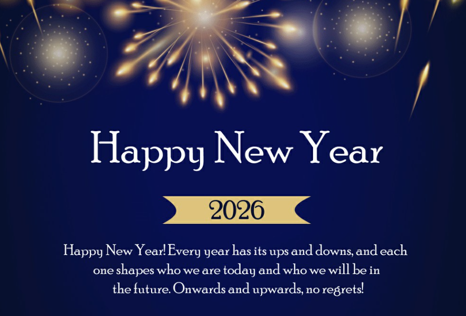 happy new year 2026